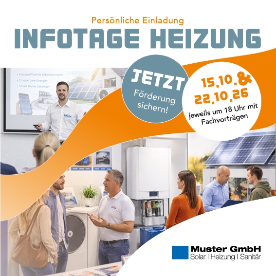 Infotage Heizung